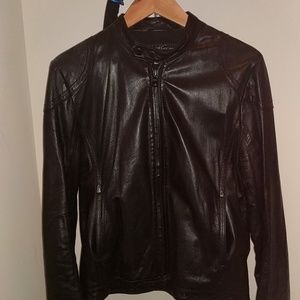 Mens leather jacket